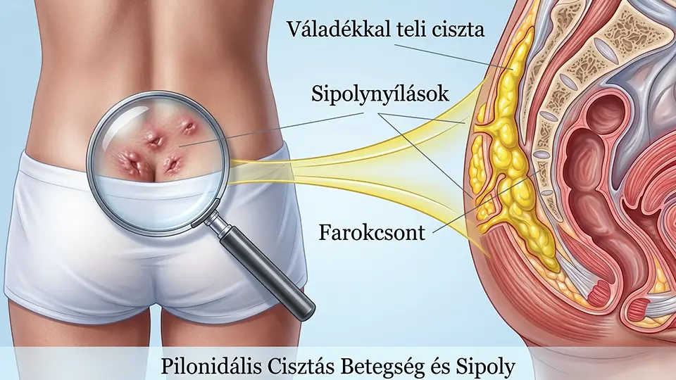 Tájékoztató a dermoid ciszta (cysta pilonidalis, sinus pilonidalis) műtétről